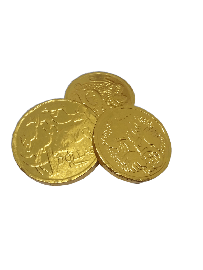 gold choc coins | Gift Hamper Addiction