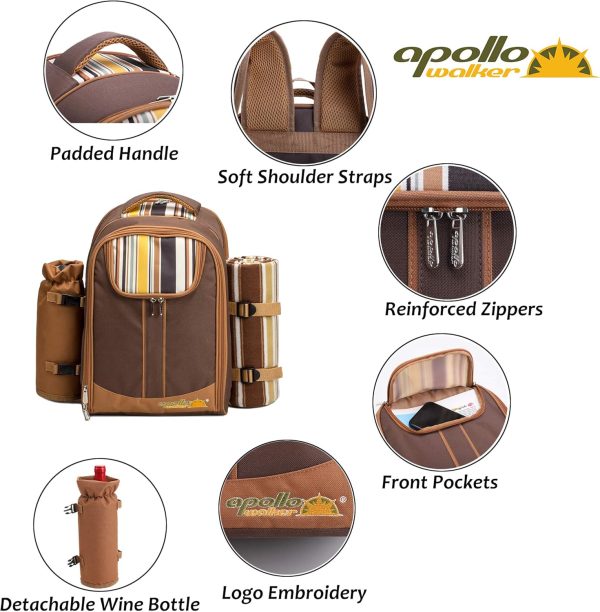 Picnic Backpack - Perfect for Easter - Image 4